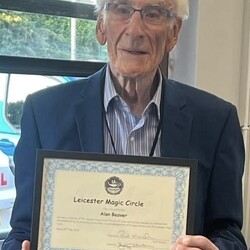 ALAN BEAVER receives Honorary Member Award after over 30 years as a member
